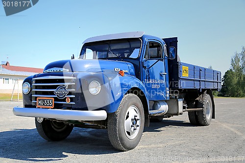 Image of Vintage Volvo N84 Truck at Summer