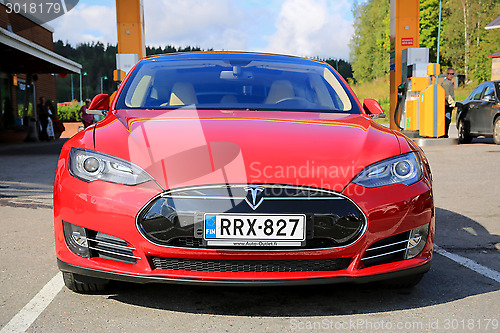 Image of Tesla Model S Electric Car