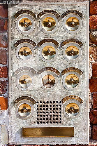 Image of door bells in Venice