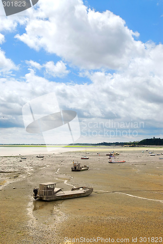 Image of Fishing boats in Cancale, France