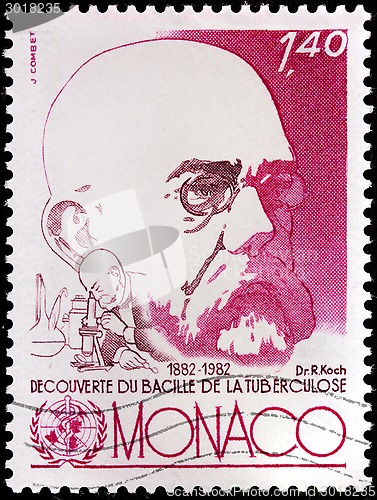 Image of Robert Koch Stamp