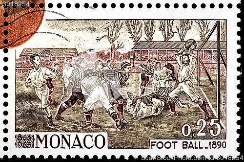 Image of Football 1890 Stamp