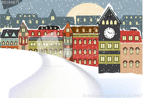 Image of Winter Cityscape