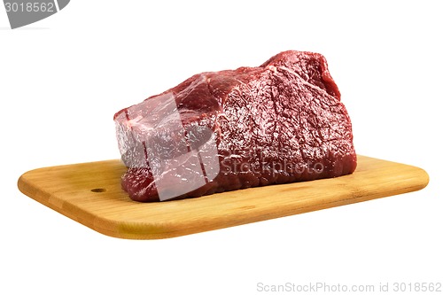 Image of Beef on a wooden board