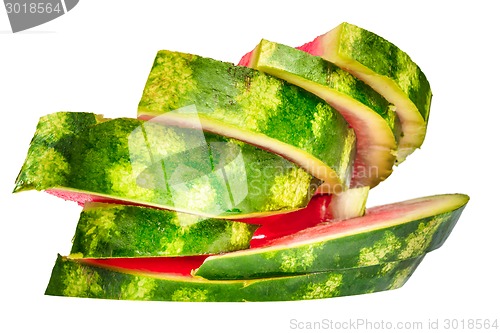 Image of Pieces of watermelon