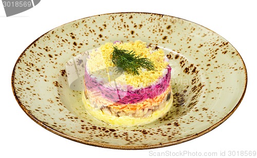 Image of Dressed herring salad