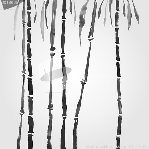 Image of Bamboo in Chinese style.