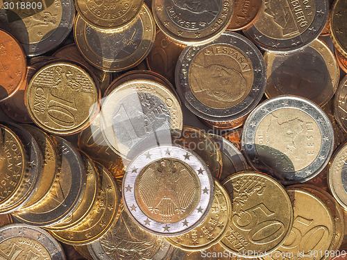 Image of Euro coins