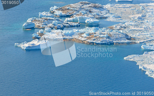 Image of beautiful Landscape in Greenland 