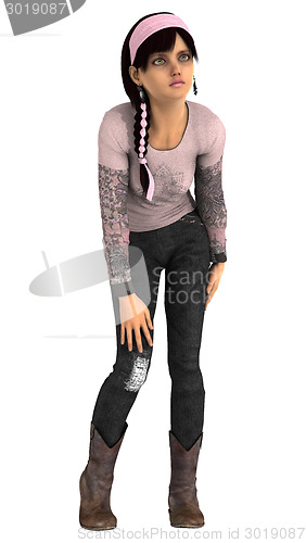 Image of Teenager Girl