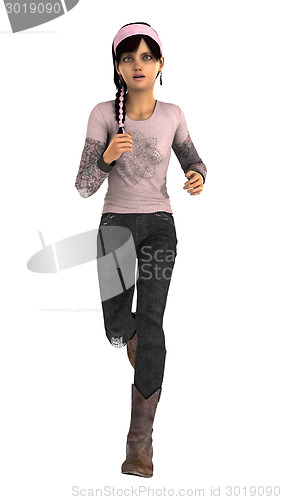 Image of Teenager Girl