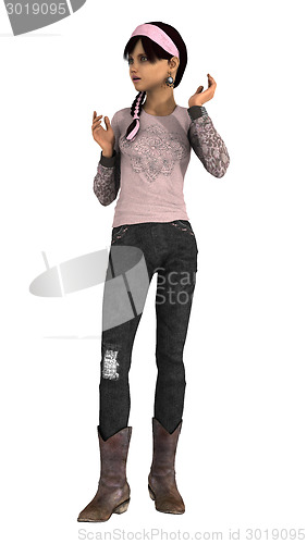 Image of Teenager Girl