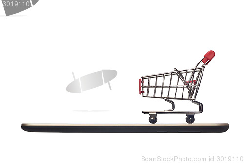 Image of Mobile shopping