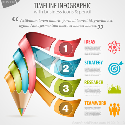 Image of Timeline Infographic