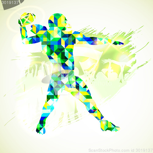 Image of American Football Player