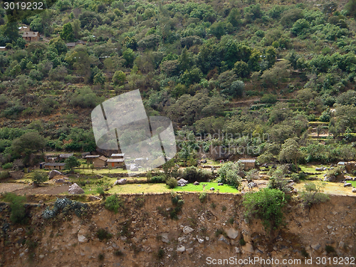Image of settlement at Colca Canyon