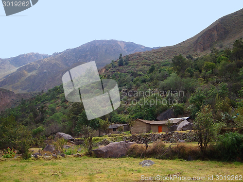 Image of huts at Colca Canyon