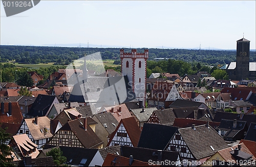 Image of View over the city of Steinheim