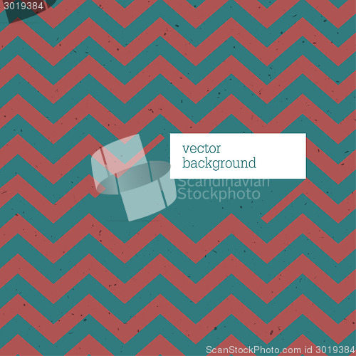 Image of Zigzag grunge pattern with space for text. Vector