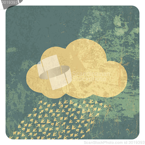 Image of Cloud grunge icon