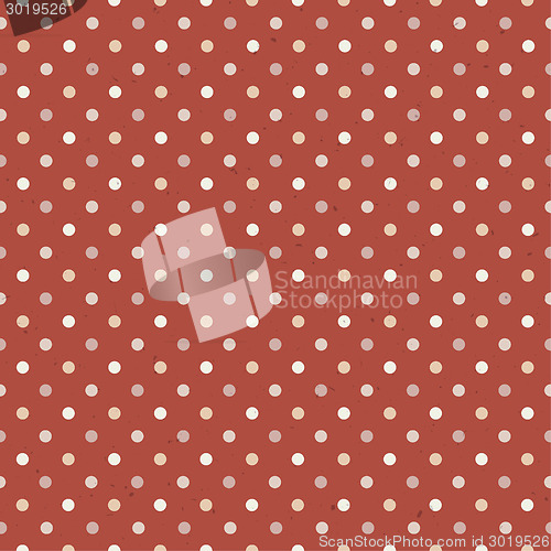 Image of Vintage Textured Polka Dot Seamless Pattern