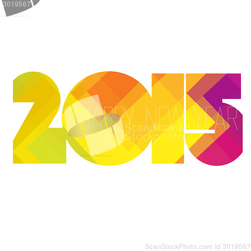 Image of Happy New Year 2015 Design