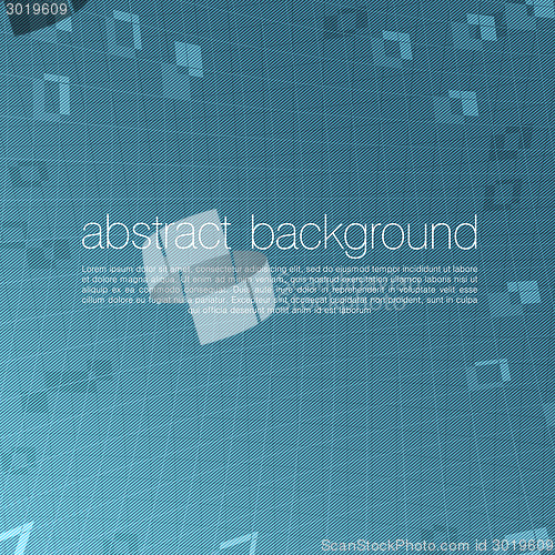 Image of Abstract Blue Background. Vector