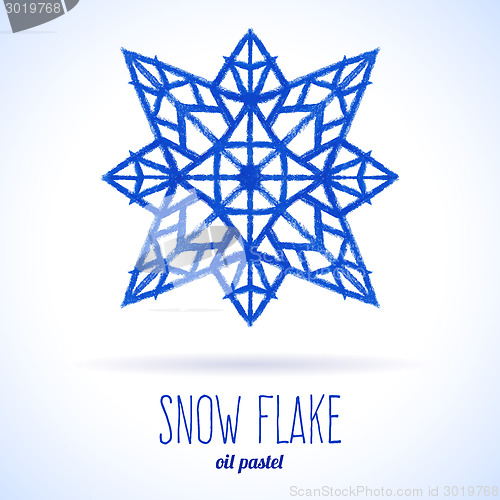 Image of Doodle snow flake