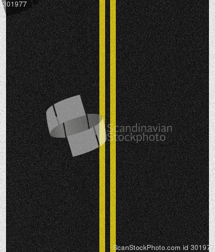 Image of Black Asphalt Road