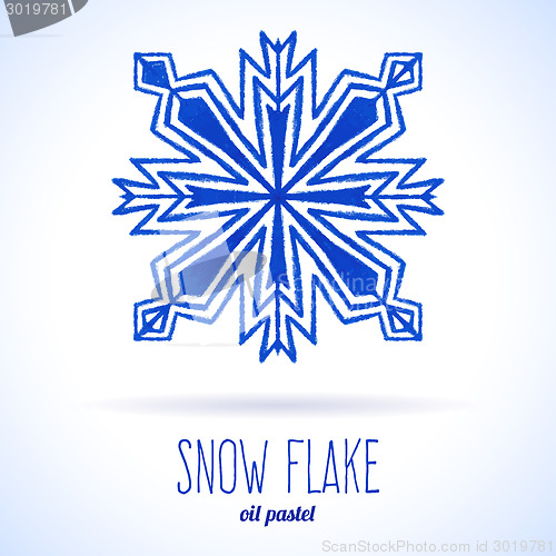 Image of Doodle snow flake