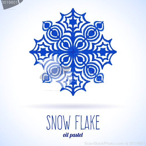 Image of Doodle snow flake