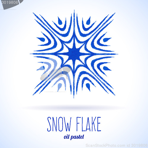Image of Doodle snow flake