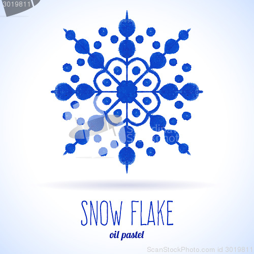 Image of Doodle snow flake