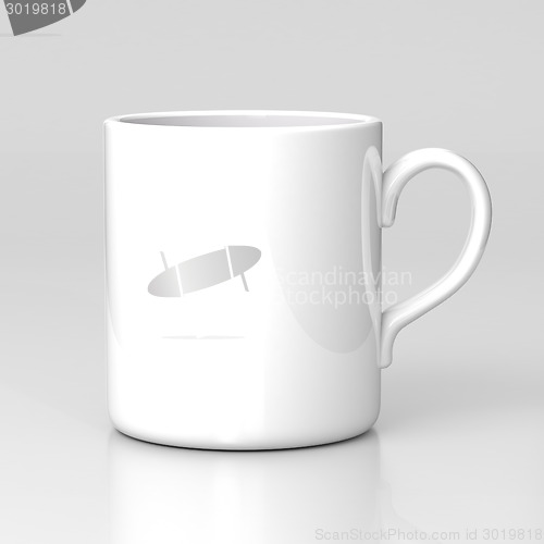 Image of White coffee mug