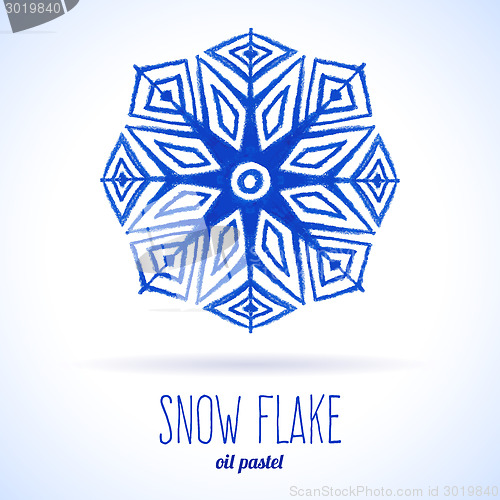 Image of Doodle snow flake