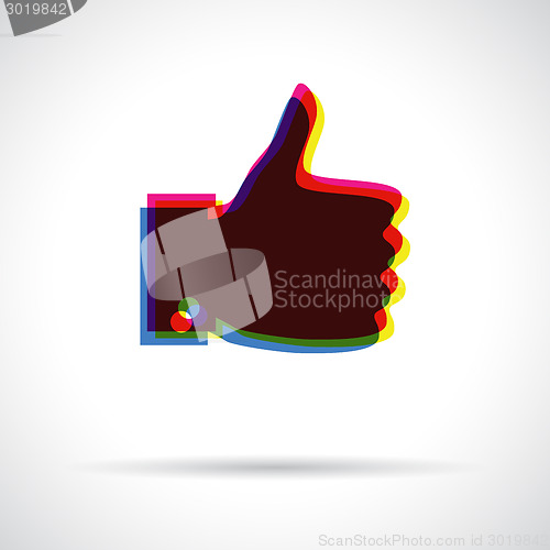 Image of Thumb up icon. 