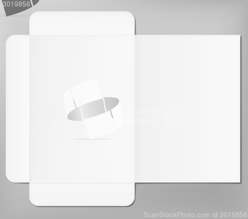 Image of Open folder mock up.