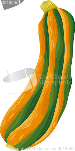 Image of zucchini vegetable cartoon illustration