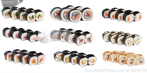 Image of Set of sushi