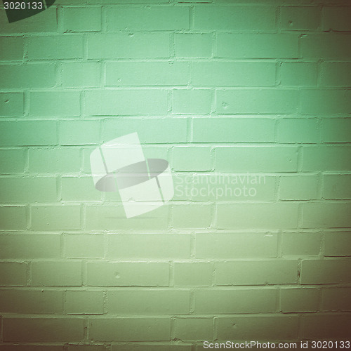 Image of Retro look White bricks