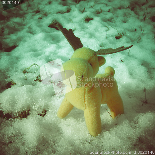 Image of Retro look Deer picture