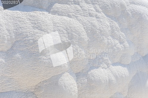 Image of Natural travertine background, Pamukkale, Turkey