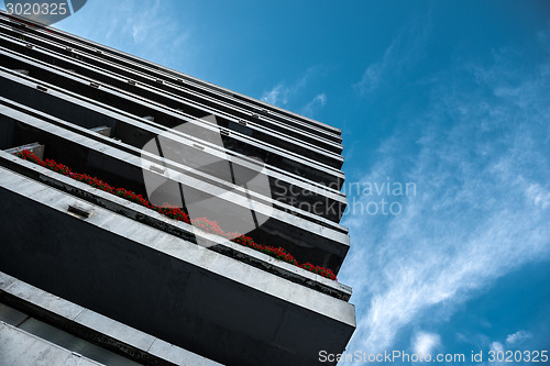 Image of Balcony of a communist building