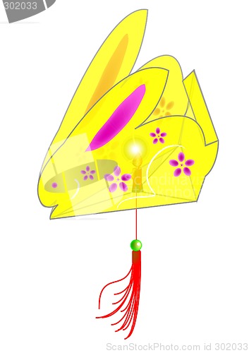 Image of rabbit shape lantern