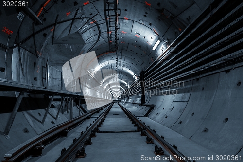 Image of Underground tunnel for the subway