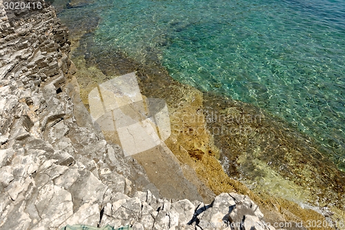 Image of Transparent water at the shore