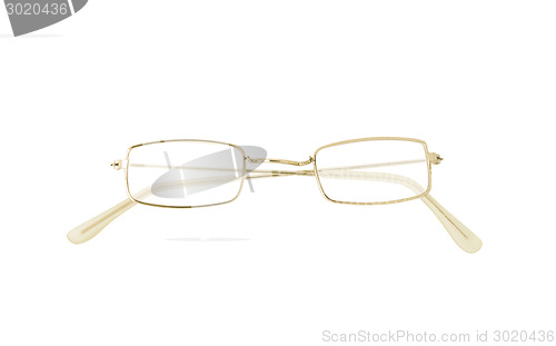 Image of Golden glasses