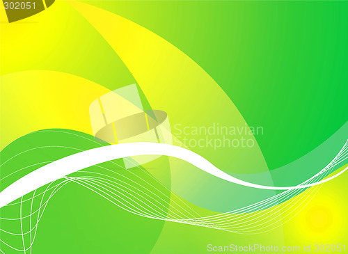 Image of mellow green background