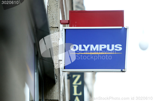 Image of Olympus shop sign