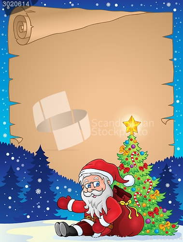 Image of Christmas thematic parchment 8
